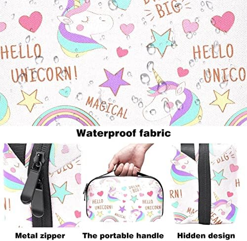 Vodootporne kozmetičke torbe, Unicorn Pink putne kozmetičke torbe, multifunkcionalne prenosive torbe