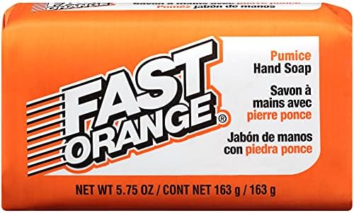 Permatex 25575 brzi narandžasti sapun za ruke, 5.75 oz. Bar
