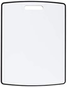 Dexas PolyDuO reverzibilna ploča za sečenje, 11 x 14,5 inča, bijeli i Ponoćni Granit