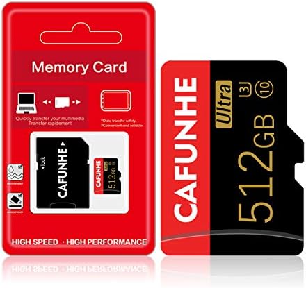 Micro SD 512GB sa adapterom Micro Memory SD kartice TF kartica za smartphone Računarska konzola za igre,