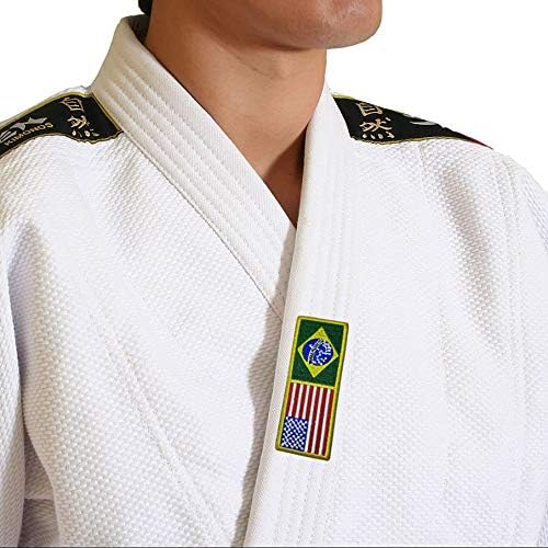 BP0055 0403T 01 BR44 EUA Brazil zastava vezena zakrpa za uniformu, vest Biker, Kimono, glačalo