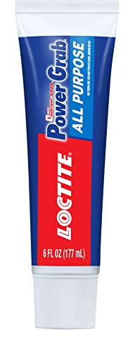 Loctite Power Grab Express All Purpose Construction Adhesive, Versatile Construction Glue for Cement,
