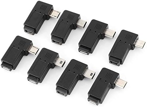 40 kom Višestruki USB 2.0 muški za ženski mini / mikro / tipa B Converters konektori Višestruki tip USB pretvarača