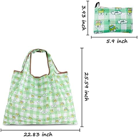 Cartoon torbe za kupovinu Kawaii torbe za višekratnu upotrebu XLarge sklopive modne torbe za recikliranje
