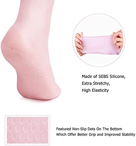 Hidratantne čarape, dugačke silikonske čarape, čarape od Aloe, meke Gel čarape, ženske čarape za Spa
