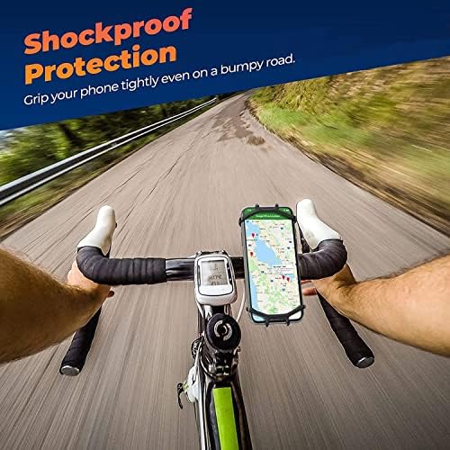 Držač za telefon za bicikle 360° rotacioni Silikonski držač za telefon za bicikle Neklizajući stabilan