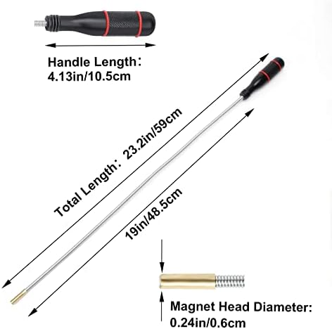 Fleksibilni alat za magnetno preuzimanje od 2 pakovanja, Pletpet 23 savitljivi štap za alat za preuzimanje magnetnih