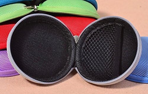 HealtheverydayCute okrugla tvrda torbica za slušalice slušalice slušalice SD TF kartice mini torba