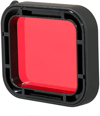 Moudoauer Snap-on podvodna ronilačka kamera Kućište Crveni objektiv Filtrirajte zaštitni poklopac za Rezervni dio GoPro Hero 5 6