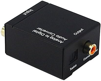 Digital za analogni audio pretvarač Adapter R / L SPDIF optički koaksijalni RCA TOSLink audio