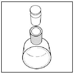 Buck Naučni tip 32 Kvarcna cilindrična kiveta 10 mm Dužina staze s garancijom