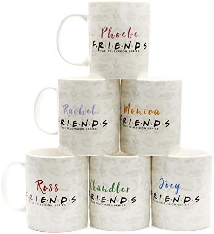 Paladone Friends TV Show set šoljica za kafu od 6-pokloni sa temom prijatelja - zvanično licencirana roba