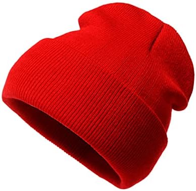 Bddviqnn žene plete Slouchy šešir vuneni pleteni vanjski neutralni šešir jednobojne boje održavajte šešire toplim muškim šeširima za trčanje za odrasle