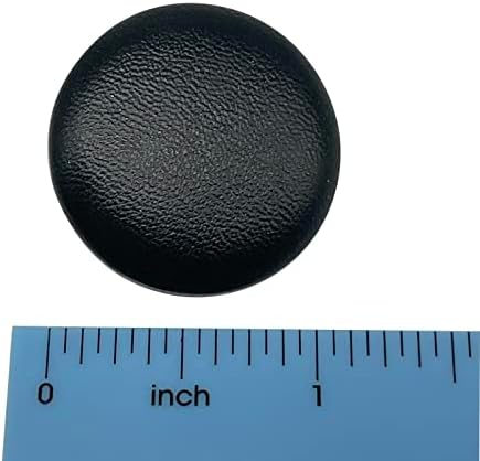 Mmvolessy 25mm Crna kožna torba sa metalnim štitnicima za okrugle gumbe za odijela haljine bluze košulje