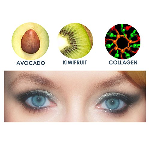 Lanoline Collagen, vitamin C, avokado i kiwifruit antiaming krema za oči