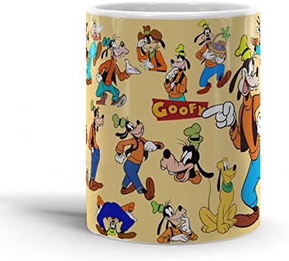 Šolje za kafu Goofy Tea Birthday Cups Travel Ceramic Coffee Mug 11 Oz pokloni za porodičnog prijatelja saradnika Dan očeva Božić