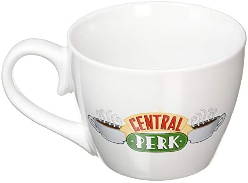 Prijatelji Central Perk Cappuccino šolja, keramička šolja za kafu ili čaj, 296 ml