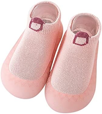 EnJoCho Tenisice za decu dečaci devojčice čarape cipele za decu Fleece WarmThe Kat čarape neklizajuće Prewalker