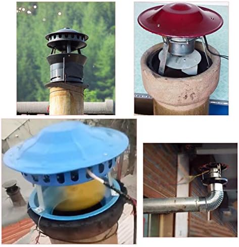 Dimnjak Električni ekstraktor dima, ventilacijski ventilacija dimnjaka Kamin pumpa za dimnu pumpe