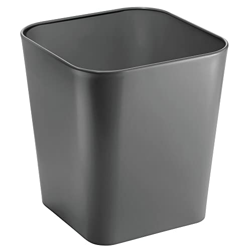 Mdesign mala kvadratna metalna kanta za smeće od 2,3 galona kanta za smeće kanta za smeće za kupaonicu,