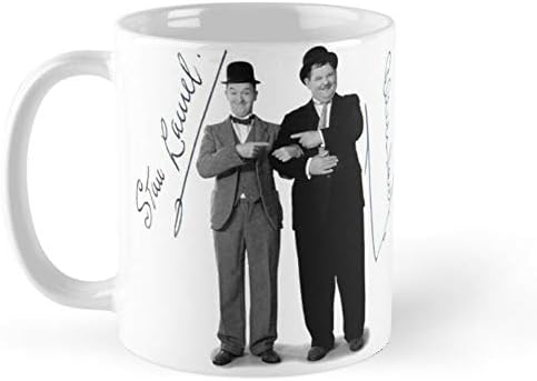 Laurel i Hardy potpis autogram šolja za kafu 11oz & 15oz keramičke šoljice za čaj