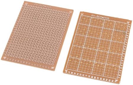 Aexit 10pcs 5x7cm Prototiping ploče jednostrani prototip univerzalni PCB eksperiment Matrix