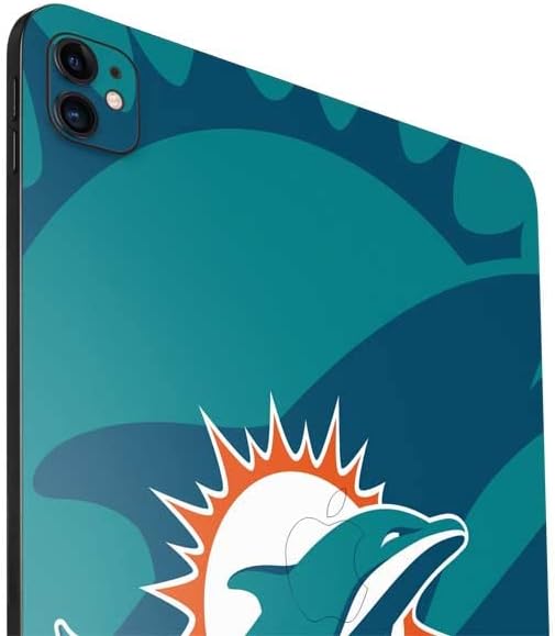 Skinit tablet naljepnica kože kompatibilan sa iPad Pro 11in-zvanično licencirani NFL Miami Dolphins dizajn dvostruke vizije