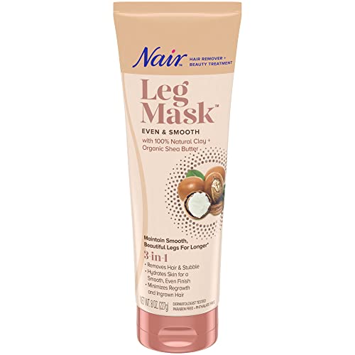 Nair Hair Remover & amp; kozmetički tretman, maska za noge, ujednačen i gladak Shea puter, 8.0 oz