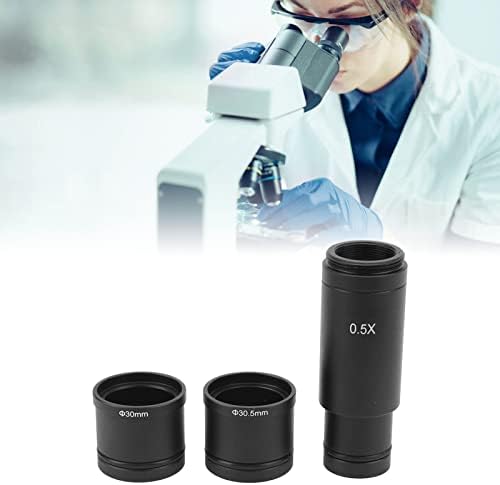 PUSOKEI 0.5 X redukciono sočivo okular, 23.2 mm montaža sa 30mm 30.5 mm prstenastim adapterom,Digitalni pribor za okular,za industrijsku mikroskopsku kameru