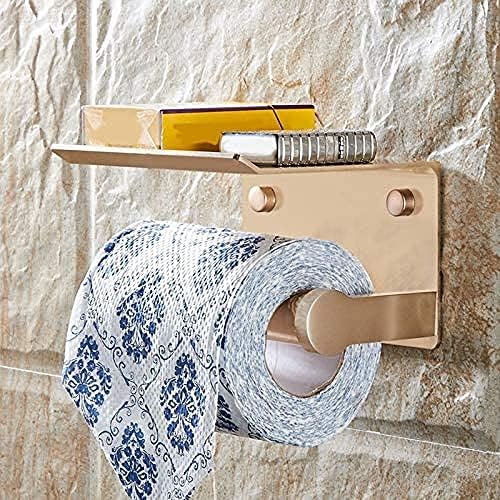 Vlizo toliet držač papira kupaonica WC držač papira sa zidom zida montiranog mobitela Kupatilo Ukrasni