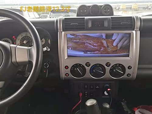 12,3 inča Android 10 Autoradio auto navigacija Stereo multimedijalni plejer GPS Radio 2.5 D IPS ekran osetljiv na dodir forToyota FJ Cruiser 2008-2015