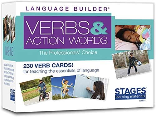 Faze materijali za učenje jezik Builder glagol Flash kartice foto vokabular autizam učenje Proizvodi za ABA