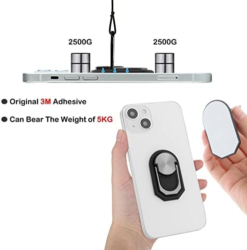 Bf2jk stalak za Držač prstena za mobilni telefon sa 2 paketa, metalni držač za telefon sa rotacijom