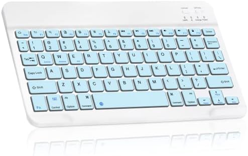 Izuzetno tanka Bluetooth punjiva tastatura za LG 65QNED99UPA i sve iPad uređaje, iPhone uređaje, Android tablete, pametne telefone, Windows računare-Pine Green
