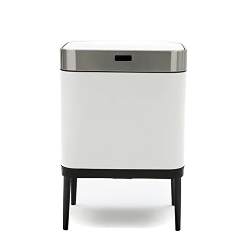 Uxzdx kanta za smeće od nehrđajućeg čelika automatski kuhinjski ormar skladište alati za čišćenje domaćinstva kanta za smeće Senzorska Kanta
