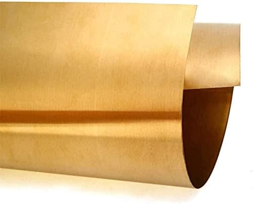 SYZHIWUJIA Metal Bakar folija mesing Metal tanak Lim folija ploča žilavost mesing ploča mesing ploča
