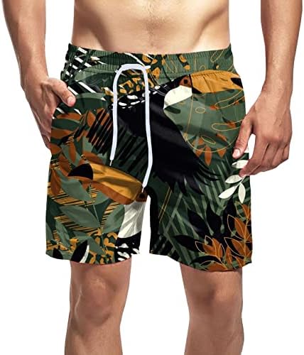 Miashui muške kratke hlače za daske veličine 33 muške ljetne štampane plaže kratke Ležerne labave