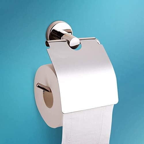 Yfqhdd držač toaletnog papira, držač tkiva od nerđajućeg čelika sa mobilnom policom za odlaganje, polirani
