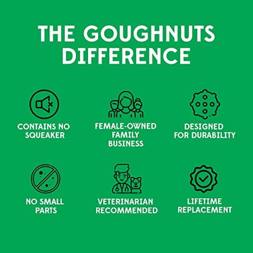 Goughnuts-igračke za pse za agresivne Žvakače / praktično neuništive pseće igračke za pasmine
