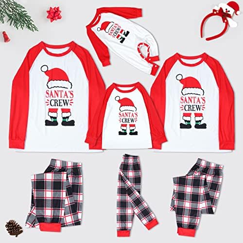 Majka kćeri božićne pidžame za obitelj podudaranje porodičnih pidžama postavlja božićne pidžame