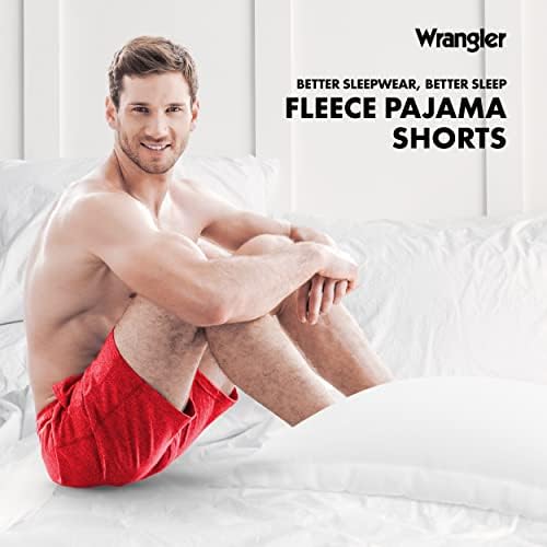 Skraćenice Wrangler teretane za muškarce - Fleece Muns Athletic Shorts, 9 muške zvezne kratke hlače