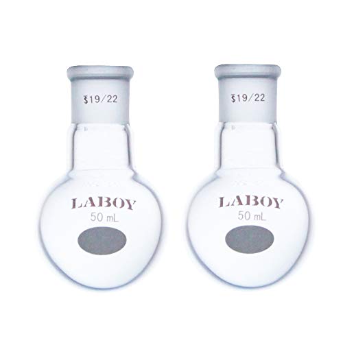 Laboy Glass 10ml tikvica za ključanje sa jednim vratom okruglog dna teški zid sa 19/22 zglobnom reakcijom