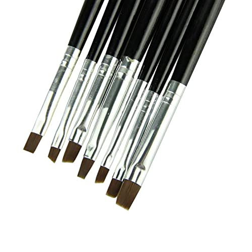 7 kom komplet četkica za nokte nail Acrylic nail Art Pen Set UV Gel četka za žene kozmetički alat