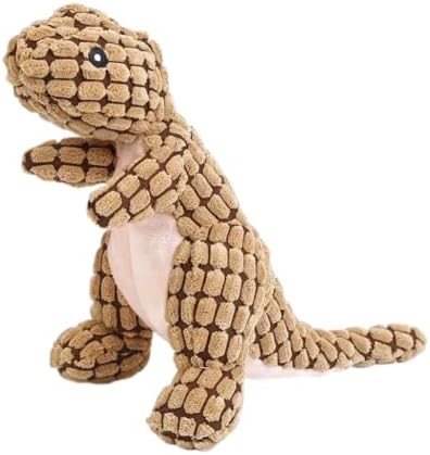 Super udobni dinosaur s plišanim igračkama za pse, meka plišani pasa zagrljaj žvakaće igračke, škripavca igračaka