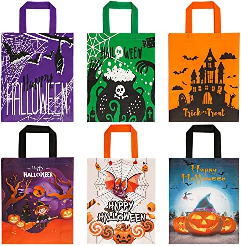 24 kom Halloween trik ili tretirati vrećice za burle Halloween Party Goodie Bags favorira bundeve, mačke,