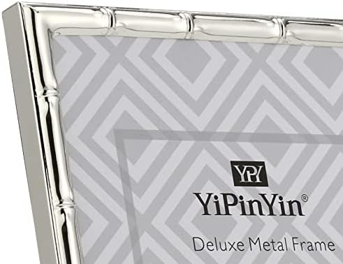 Yipinyin 3-2x3 '' Frames Frames Slika 2Pack, bambus Detaljne medicinske sestre FOORSE Okviri za fotografije 3-2x3 '' Okviri za bebe sa mekim dodirom Balvet Backing za stočnu površinu i zidnu dekoru