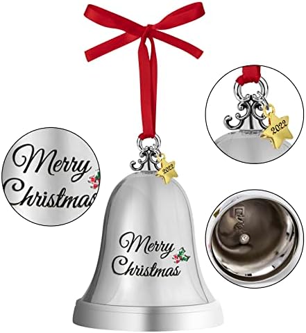 Ustinian 2022 Božićni ukras zvono - to je prekrasan život Bell Božićni ukras 2022. - Ornament