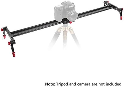Neewer aluminijumska legura kamera klizač Video stabilizatorna šina sa 4 ležaja za DSLR kameru DV video kamere