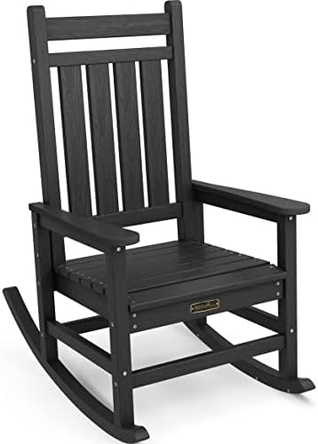 SERWALL predimenzionirana stolica za ljuljanje, Vanjska stolica za ljuljanje za odrasle, klackalica za trijem