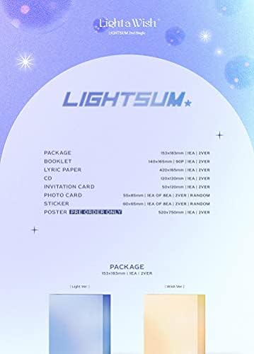 LightsUmska svjetlost Želja 2. Sadržaj albuma + poster + Poruka PhotoCard + praćenje